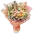 kytice růží, karafiátu a matthiol